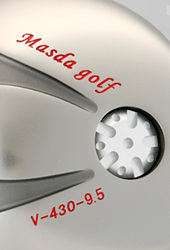 Photo:MASDA V-430 ドライバー特徴「ソールデザイン」